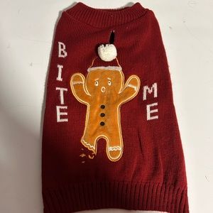 Sweater, Medium, red